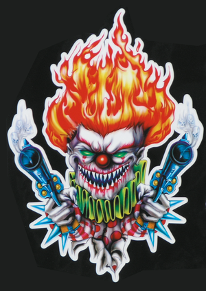 DISEÑOS Y PEGATINAS PARA DEPOSITOS "BIKE TATTOOS" DE LETHAL THREAT - 7" x 10,5" — B-stock
