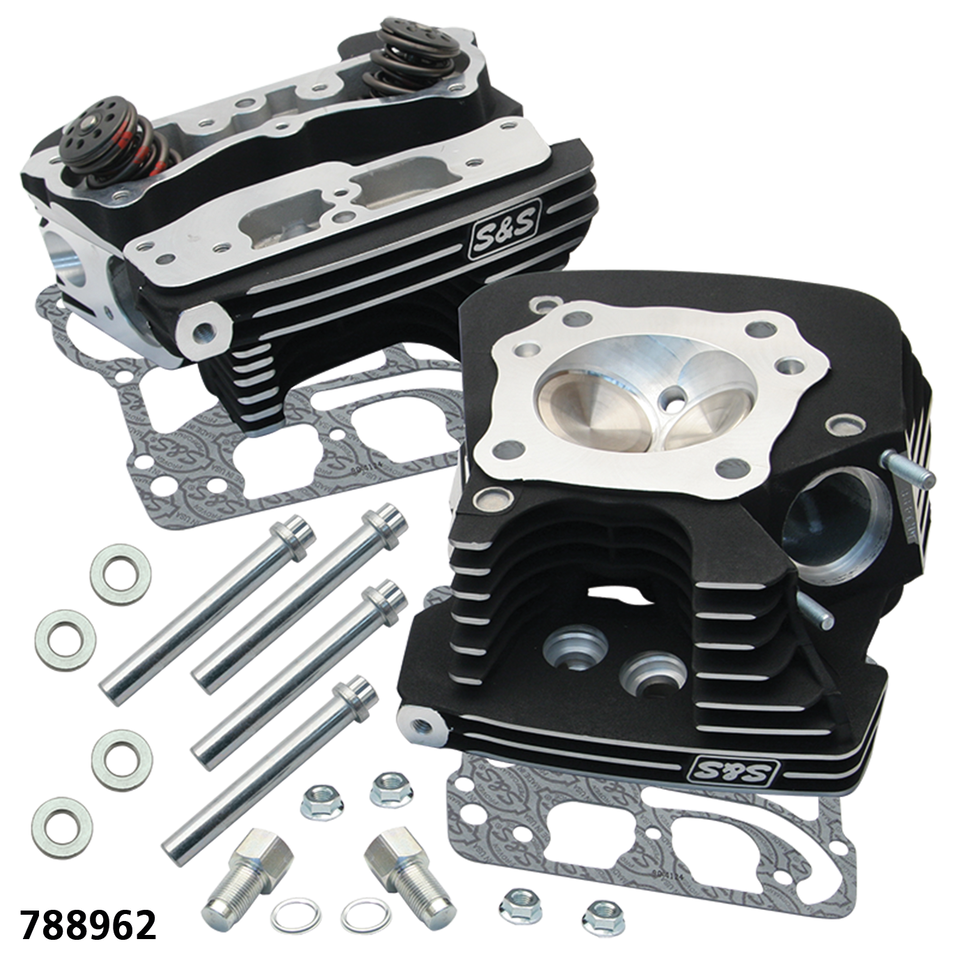 Culata S&S Super Stock para motor Twin Cam de Harley-Davidson