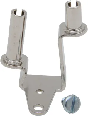Guía y soporte metálico para cable de acelerador de motocicleta