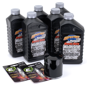 Kit de servicio y cambio de aceite con filtros y juntas para motocicletas americanas
