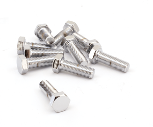 Surtido de tornillos Allen con acabado cromado para motocicletas americanas