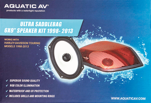 Altavoz con luz LED para motocicleta