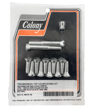 Kit de tornillos para tapa superior de transmisión de 4 marchas para Big Twin