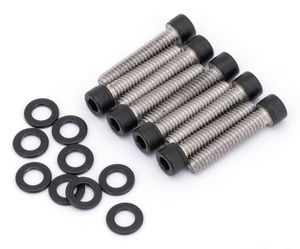 Kit de tornillos de acero inoxidable negro para tapa de árbol de levas de motor Milwaukee Eight