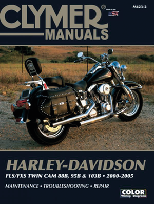 Manual de reparación Clymer para motocicletas