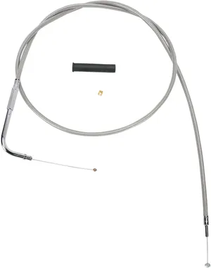 Cable de acelerador trenzado en acero inoxidable para motocicleta