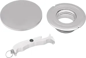 Tapa de depósito de gasolina con protecciones para pintura