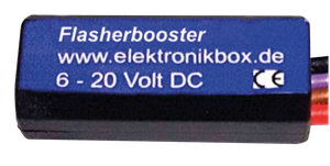 Amplificador de intermitentes Elektronikbox negro para Harley-Davidson