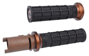 Punos deslizantes ODI Hart-Luck Lock-On Signature con textura Full-Waffle