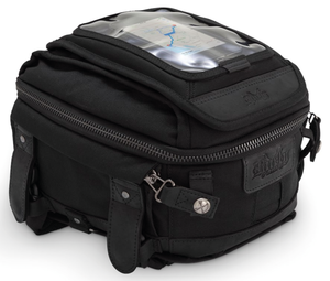 Línea de equipaje Voyager de Burly instalada en motocicleta Harley-Davidson Touring