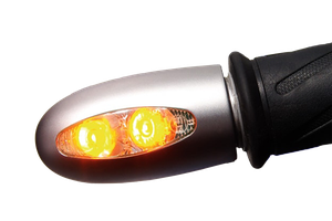 Par de intermitentes LED punta manillar Kellerman BL1000 Twin Eyes color negro