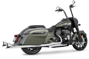 Escape doble Sharktail True Duals instalado en Indian PowerPlus
