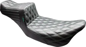 Asiento negro Tailwhip Daddy Long Legs estilo bobber para motocicleta