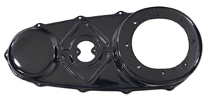 Tapa primaria de chapa negra para modelos antiguos de Harley-Davidson