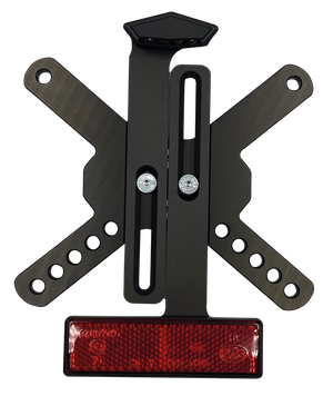 Soporte universal de placa de matrícula Tommy & Sons para motocicletas