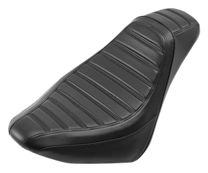Asiento individual negro C.C. Rider para motocicleta Softail