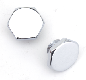 Special Parts - Tornillos de espárrago delanteros, paquete de 2, cromo — B-stock