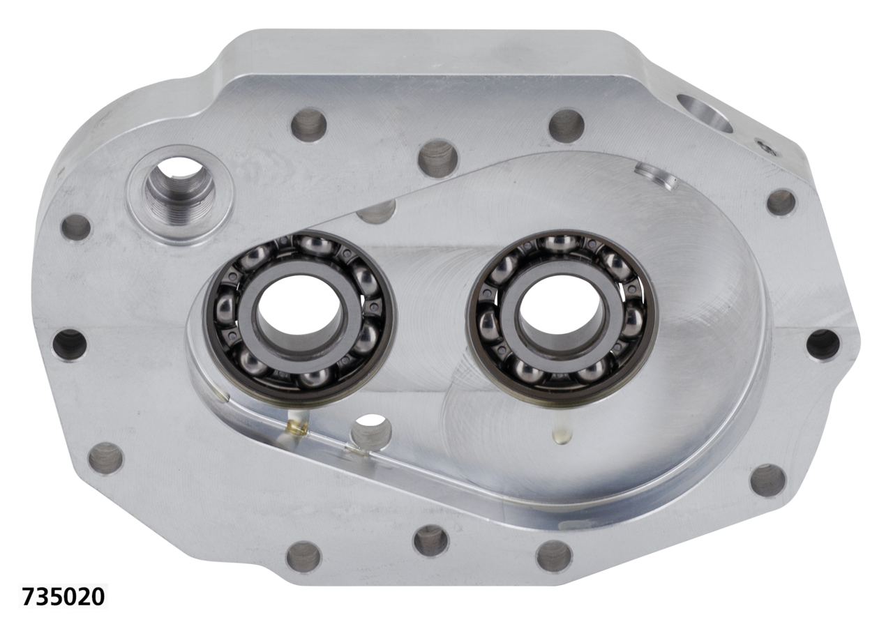 Tapa metálica para cojinete grande de transmisión Big Twin de 5 y 6 marchas
