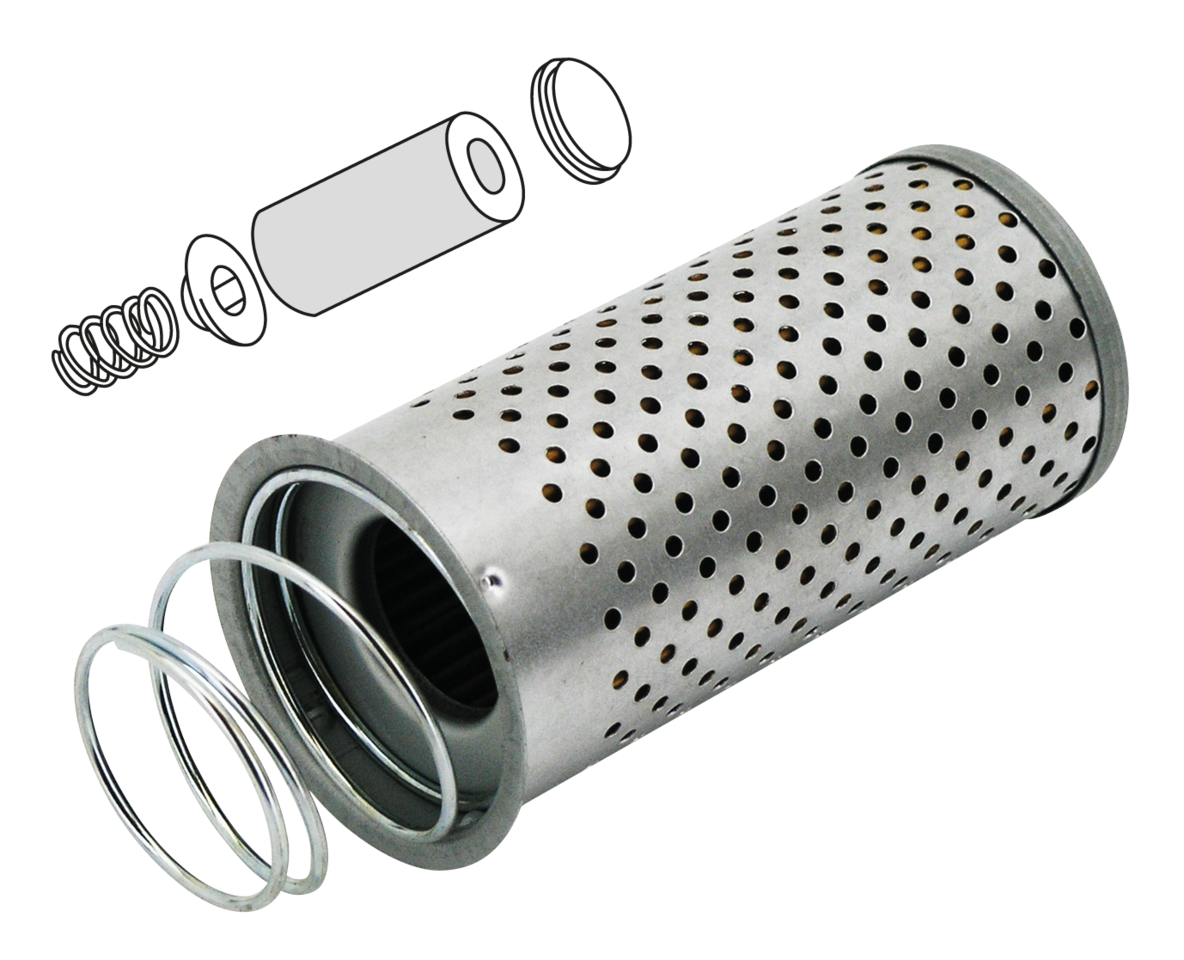 Cartucho de filtro de aceite estilo in-tank para Harley-Davidson vintage