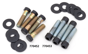 Kit de tornillos negros para fijación de polea de correa de transmisión