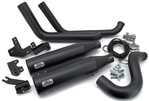 Escape ajustable 2 en 1 MCJ instalado en motocicleta Softail Milwaukee Eight
