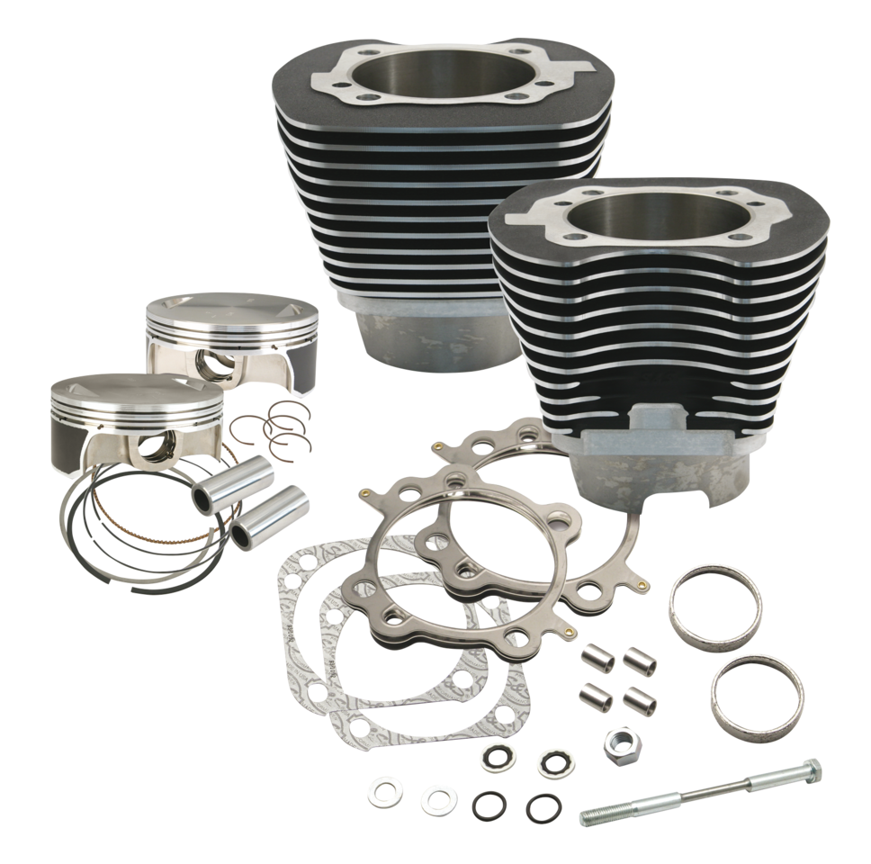 Kit de cilindros big bore 117ci de la marca S&S para motor Harley-Davidson