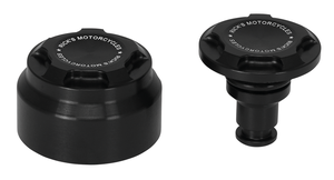 Tapones de eje y tornillo Rick's para horquilla de motocicleta