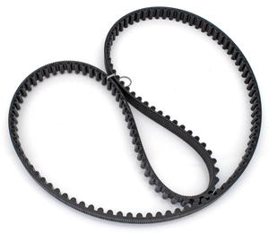 Par de correas de transmisión negras para motocicleta Harley-Davidson