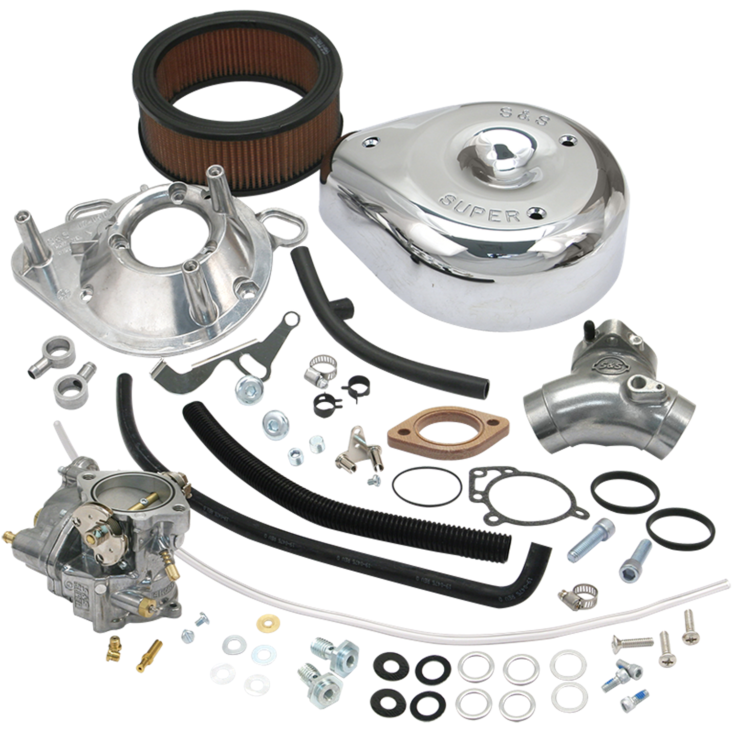 Kit de preparación S&S Super Stock Hot Set Up 95ci para motor Twin Cam