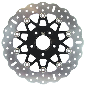 Discos de freno de acero inoxidable EBC para motocicleta custom