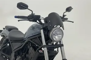 Visera de aluminio negro para instrumentos de moto con soportes de montaje