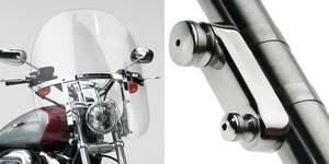 Parabrisas desmontable rápido Switchblade 2-Up de National Cycle