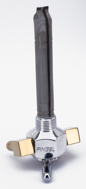 Grifo de gasolina Pingel Power-Flo de alta capacidad para depósito