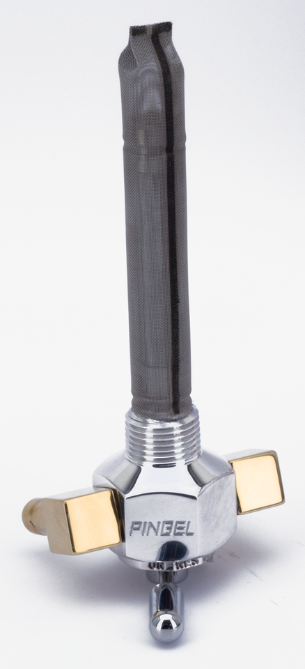 Grifo de gasolina Pingel Power-Flo de alta capacidad para depósito