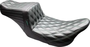 Asiento Tailwhip negro estilo bobber para motocicleta Harley-Davidson