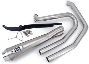 Sistema de escape 2 en 1 RedThunder con tapa de aluminio