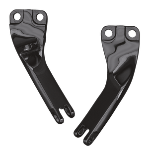 Par de soportes para estriberas de pasajero para motocicleta Harley-Davidson Dyna