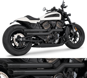 Escape Independence Freedom Performance instalado en motocicleta Harley-Davidson RH Sportster