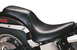 Asiento Le Pera 2-Up Silhouette negro para motocicleta Harley-Davidson Softail