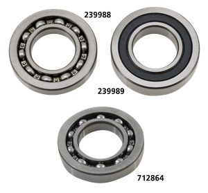 Cojinetes de bancada interiores para caja de cambios de 4 marchas en motor Big Twin