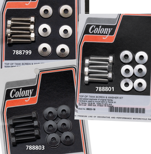 Kit de montaje para tira superior del depósito Colony para motores de 45ci