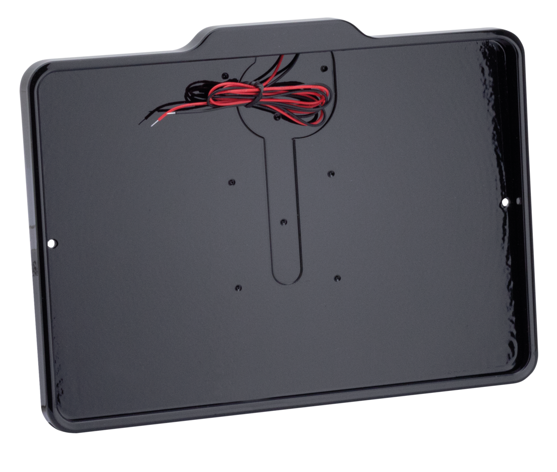 Porta matrícula trasero con luz LED blanca para Harley-Davidson