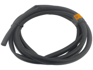 Tubo aislante negro para protección de cables eléctricos de motocicleta
