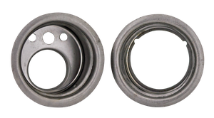 Par de tapones soldados para tapón de gasolina de motocicleta marca Genuine Zodiac