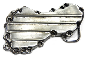 Hebilla de cinturón estilo tapa de levas para motocicleta