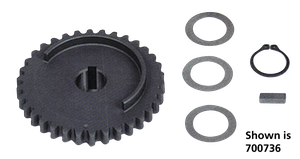 Kit de piñones y árbol de levas Andrews para motor Twin Cam