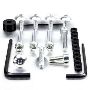 Kit de tornillería en aluminio para carenado de motocicleta Suzuki