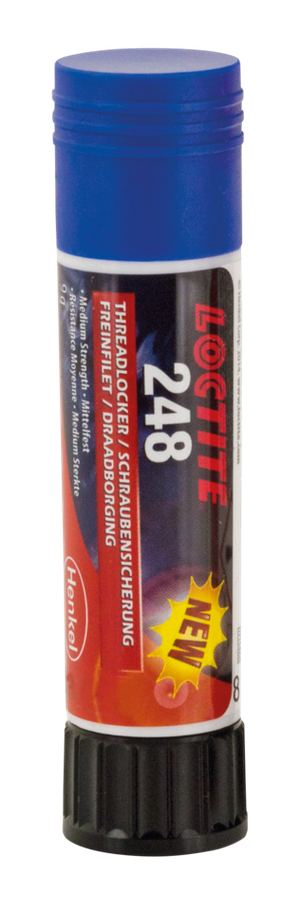 Tubo de pasta fijadora de roscas Loctite 248 y 268 para recambios de moto