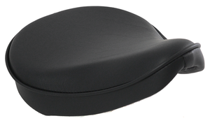 Asiento individual de motocicleta con sistema de muelles suaves integrado