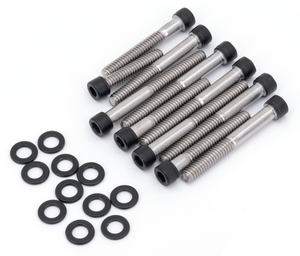 Kit de tornillos de tapa de levas en acero inoxidable negro para Harley-Davidson Sportster
